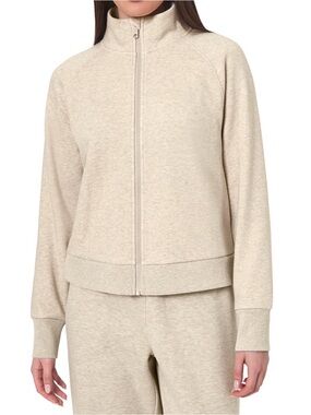 Mondetta Light Beige Full Fleece Zip Hoodie Size XXL